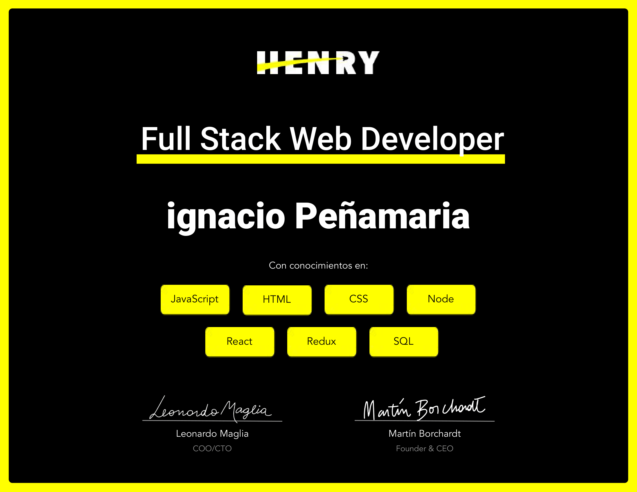 Desarrollador Web Full Stack